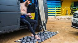 Alfombra Taller Muc-Off 2090x700 mm Negra 🖤 | Protección Profesional Antideslizante