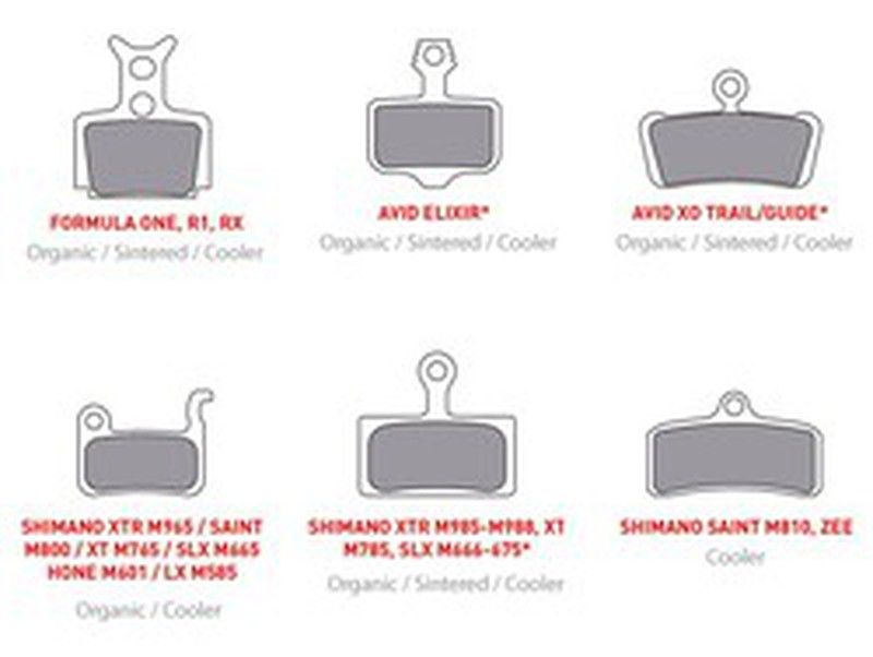Pastillas Freno Onoff Cooler Shimano Xtr M965/Saint M800/Xt M765/Slx ...