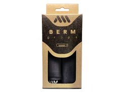 Puños para Bici AMS Berm Grips - Negros: Agarre, Comodidad y Estilo para Cada Ciclista