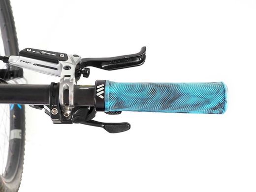 Puños Bici AMS Berm Grips - Azul Camo: Rendimiento y Estilo Moderno para tu Bicicleta
