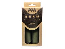 Puños para Bicicleta AMS Berm Grips - Verde: Agarre, Comodidad y Estilo para tu Bicicleta
