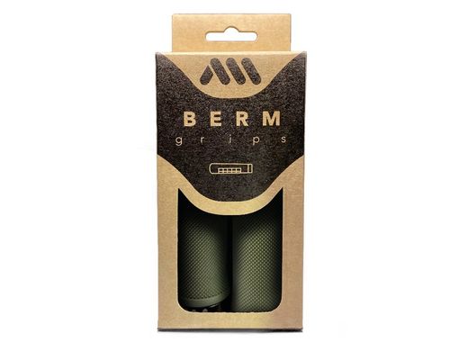 Puños para Bicicleta AMS Berm Grips - Verde: Agarre, Comodidad y Estilo para tu Bicicleta