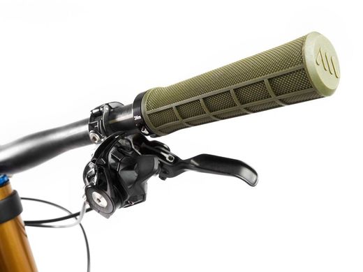 Puños para Bicicleta AMS Berm Grips - Verde: Agarre, Comodidad y Estilo para tu Bicicleta