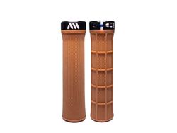 Puños para Bici AMS Berm Grips - Gum: Comodidad y Agarre Excepcional para tu Bicicleta