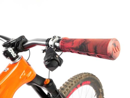 Puños para Bici AMS Berm Grips - Rojo Camo: Agarre, Comodidad y Estilo Único para tu Bicicleta