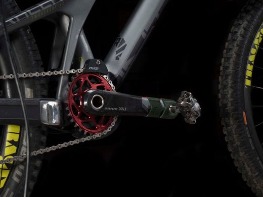 💚🚴‍♂️ Protector de Manivela AMS Verde – Protege tu bicicleta con estilo