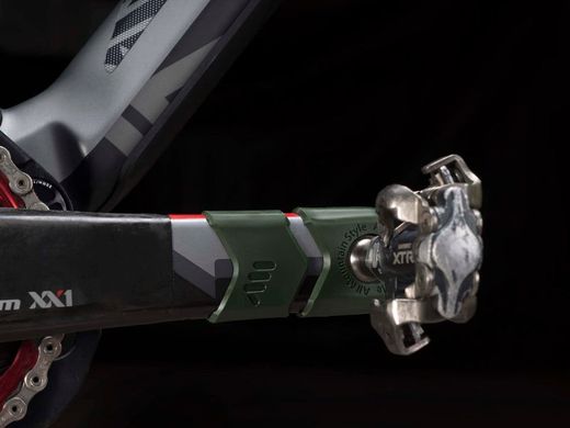 💚🚴‍♂️ Protector de Manivela AMS Verde – Protege tu bicicleta con estilo