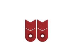 🔴🚴‍♂️  Protector de Manivela AMS Rojo – Protección y estilo en tu bicicleta