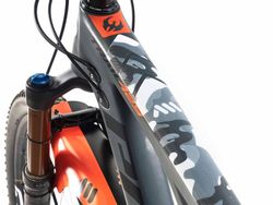 Protector de Cuadro para Bicicleta AMS Frame Guard Basic - Blanco/Camo