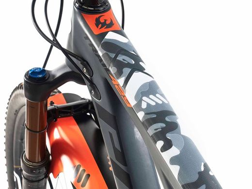 Protector de Cuadro para Bicicleta AMS Frame Guard Basic - Blanco/Camo
