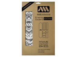 Protector de Cuadro para Bicicleta AMS Frame Guard Extra - Bear/White
