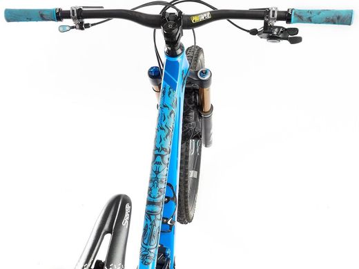 Protector de Cuadro para Bicicleta AMS Frame Guard Extra - Black/Devil
