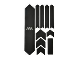 Protector de Cuadro para Bicicleta AMS Frame Guard Extra - Negro/Plata