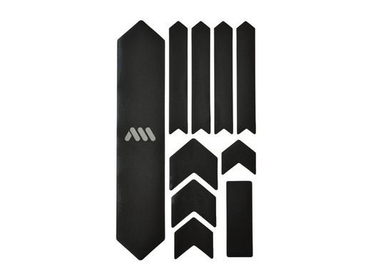 Protector de Cuadro para Bicicleta AMS Frame Guard Extra - Negro/Plata