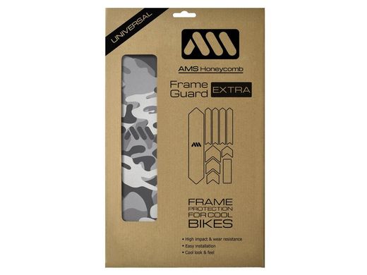 Protector de Cuadro para Bicicleta AMS Frame Guard Extra - Claro/Camo