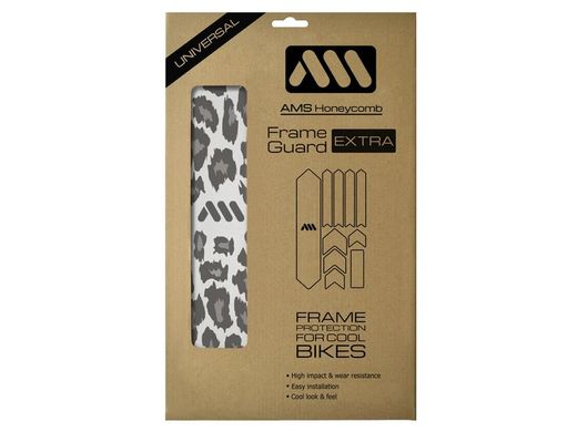Protector de Cuadro para Bicicleta AMS Frame Guard Extra - Claro/Cheetah