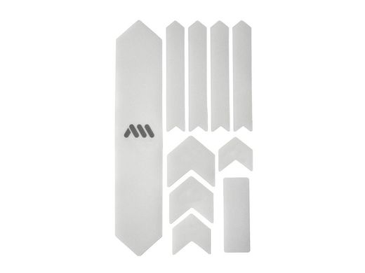 Protector de Cuadro para Bicicleta AMS Frame Guard Extra - Claro/Plata