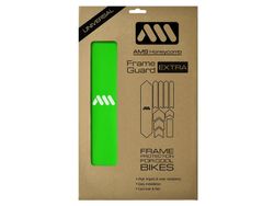 Protector de Cuadro para Bicicleta AMS Frame Guard Extra - Verde/Blanco