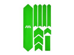 Protector de Cuadro para Bicicleta AMS Frame Guard Extra - Verde/Blanco