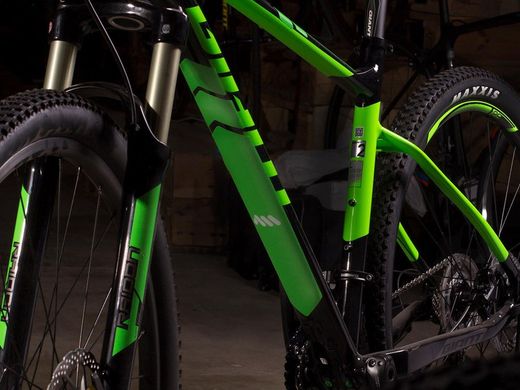 Protector de Cuadro para Bicicleta AMS Frame Guard Extra - Verde/Blanco