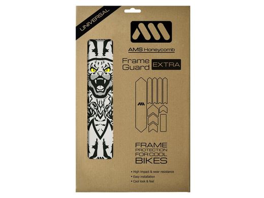 Protector Cuadro Bici Ams Frame Guard Extra - Kriss Kyle Black
