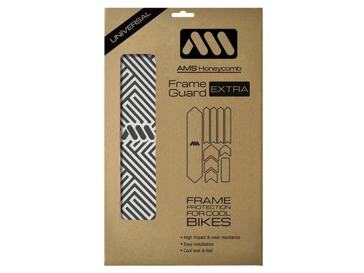 Protector de Cuadro para Bicicleta AMS Frame Guard Extra - Maze/Black