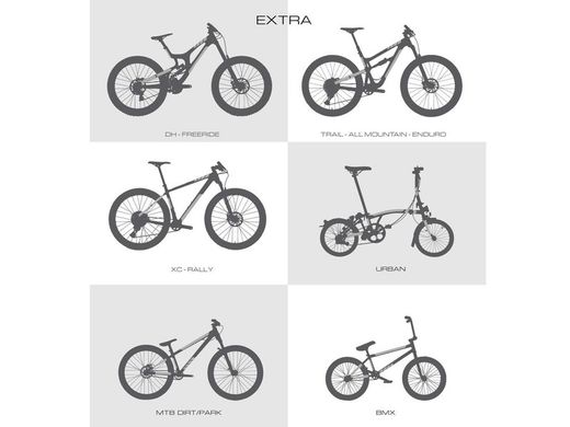 Protector de Cuadro para Bicicleta AMS Frame Guard Extra - Patriot Black