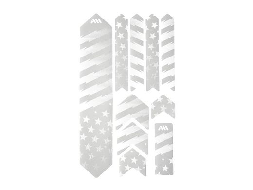 Protector de Cuadro para Bicicleta AMS Frame Guard Extra - Patriot White