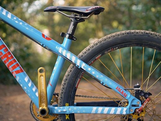 Protector de Cuadro para Bicicleta AMS Frame Guard Extra - Patriot White