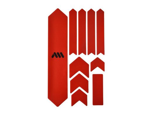 Protector de Cuadro para Bicicleta AMS Frame Guard Extra - Rojo