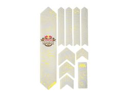 Protector Cuadro Bici Ams Frame Guard Extra - Red Bull Rampage White