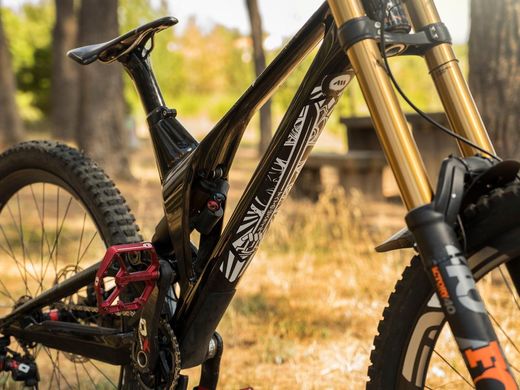 Protector de Cuadro para Bicicleta AMS Frame Guard Extra - Ronin/Black