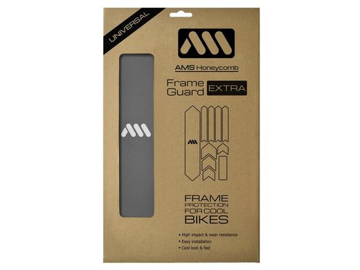 Protector Cuadro Bici Ams Frame Guard Extra - Silver/White