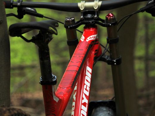 Protector de Cuadro para Bicicleta AMS Frame Guard Extra - Blanco/Ape