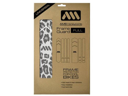 Protector de Cuadro para Bicicleta AMS Frame Guard Full - Cheetah Gris