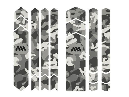 Protector de Cuadro para Bicicleta AMS Frame Guard Full - Clear/Camo