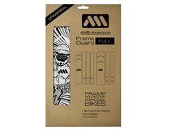 Protector de Cuadro para Bicicleta AMS Frame Guard Full - Super Rider Black