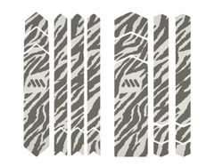 Protector de Cuadro para Bicicleta AMS Frame Guard Full - Zebra Gris