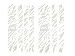 Protector de Cuadro para Bicicleta AMS Frame Guard Full - Zebra Blanco