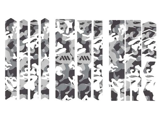 Protector de Cuadro para Bicicleta AMS Frame Guard Total - Clear/Camo
