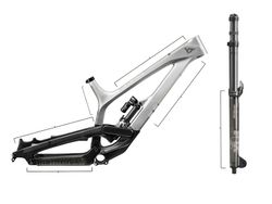 Protector Cuadro Bicicleta Ams Frame Guard Total - Clear/Silver