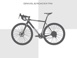 Protector de Cuadro AMS para Gravel y Carretera - STERRATO Color Negro