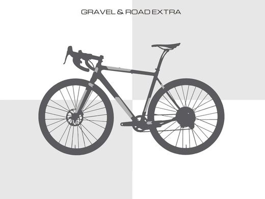 Protector de Cuadro AMS para Gravel y Carretera - STERRATO Color Negro