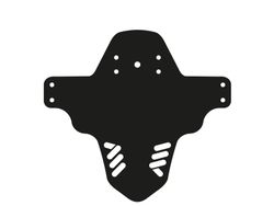 🚵‍♂️ Guardabarros AMS Mud Guard – Negro/Blanco  ⚫⚪ Protección elegante y versátil para tu bicicleta