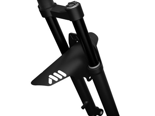 🚵‍♂️ Guardabarros AMS Mud Guard – Negro/Blanco  ⚫⚪ Protección elegante y versátil para tu bicicleta