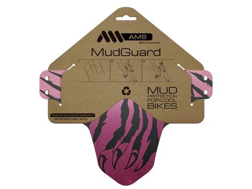 🚵‍♂️ Guardabarros Bicicleta AMS Mud Guard – Claw  🦾 Protección agresiva con estilo feroz