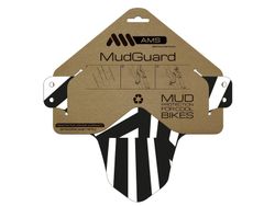 🚵‍♂️ Guardabarros Bicicleta AMS Mud Guard – Reflectante/Negro  🌙 Protección segura con estilo moderno