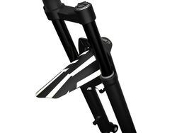 🚵‍♂️ Guardabarros Bicicleta AMS Mud Guard – Reflectante/Negro  🌙 Protección segura con estilo moderno