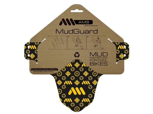 Guardabarros AMS Mud Guard - Gold/Couture: Estilo Elegante y Protección Superior para Tu Bicicleta