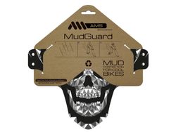 🚵‍♂️ Guardabarros AMS Mud Guard – Grey/Skull  💀 Protección con estilo rebelde para tu bicicleta